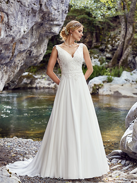 Robe palerme face point mariage