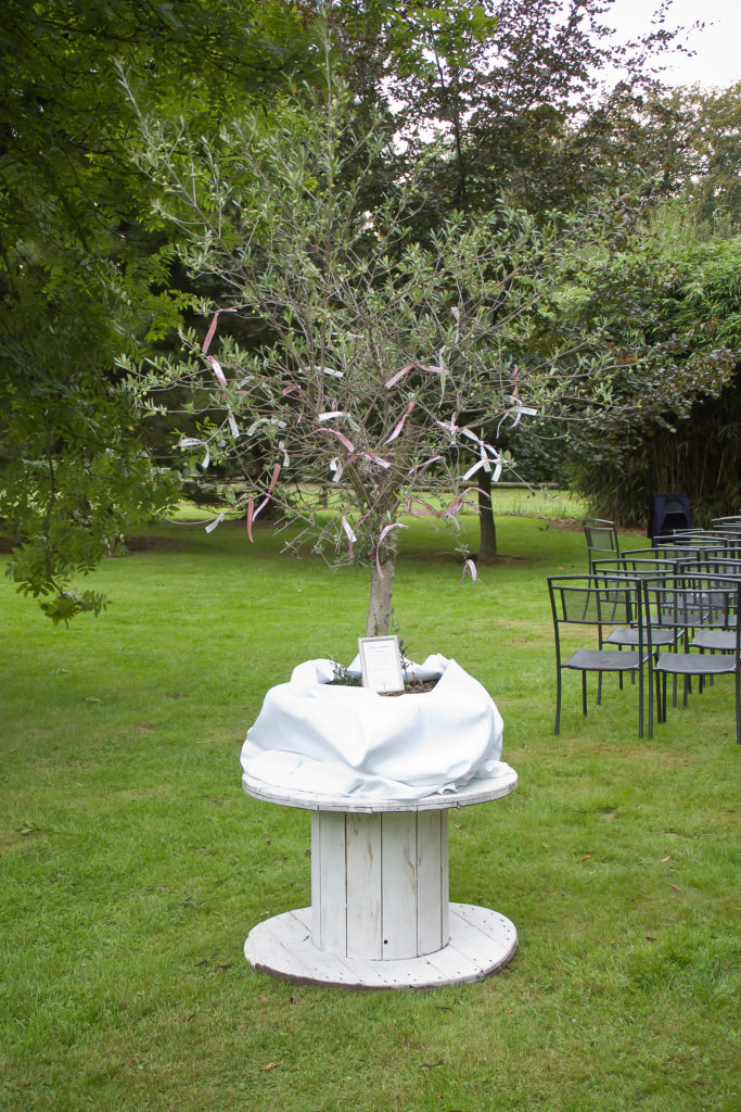 touret et arbre pour cérémonie